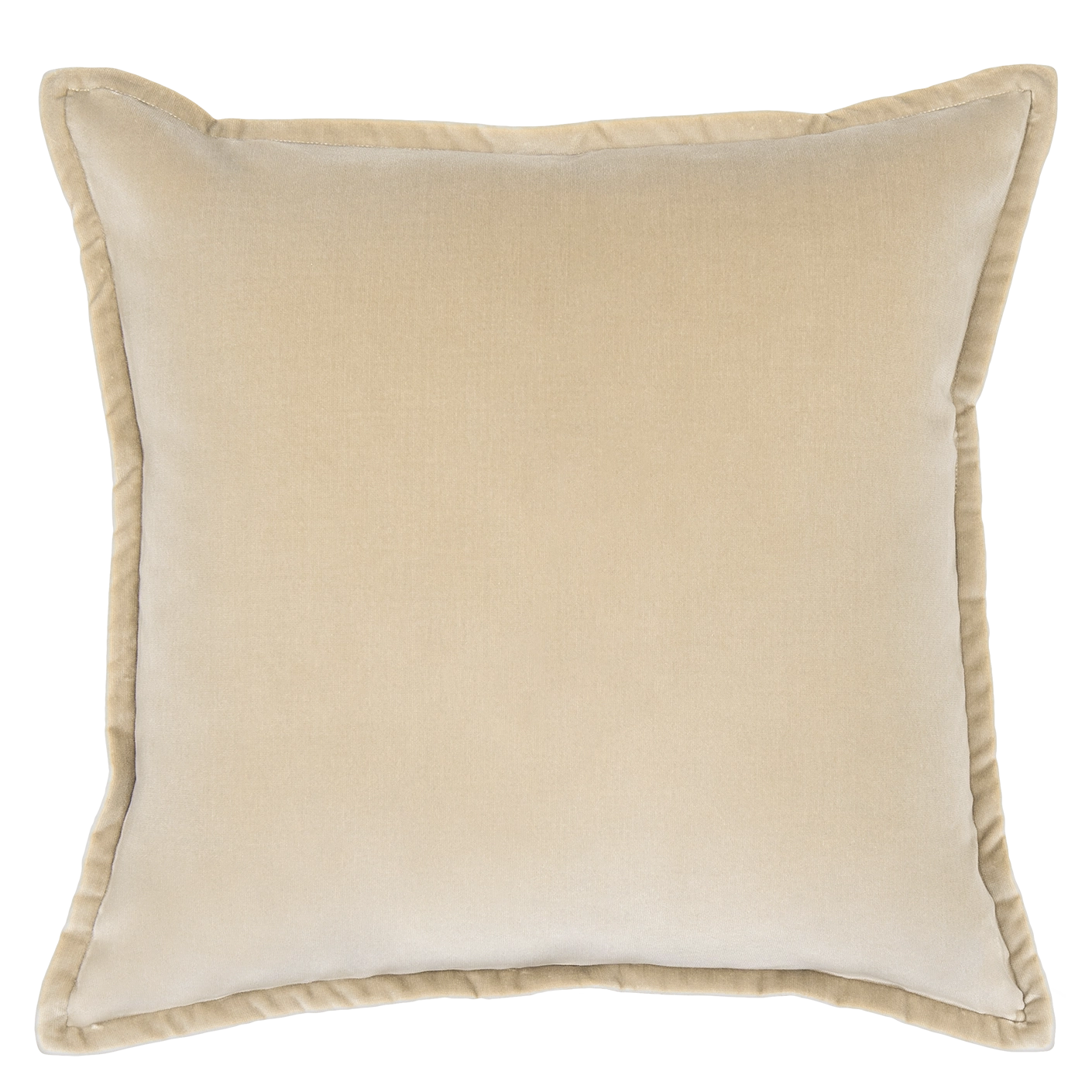 Alessandra River cushion in beige, shown in a product front view as image 1
