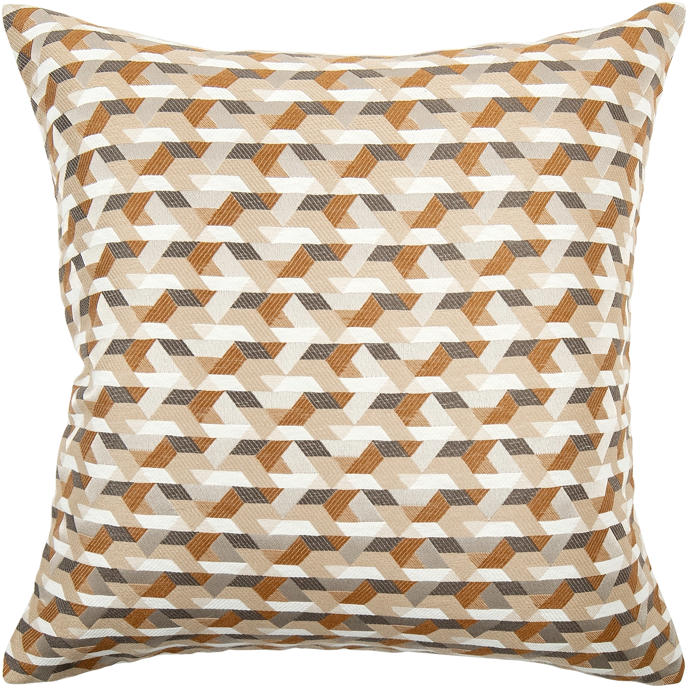 Brianna Laurent single - indoor in orange and beige, shown in a product front view as image 1