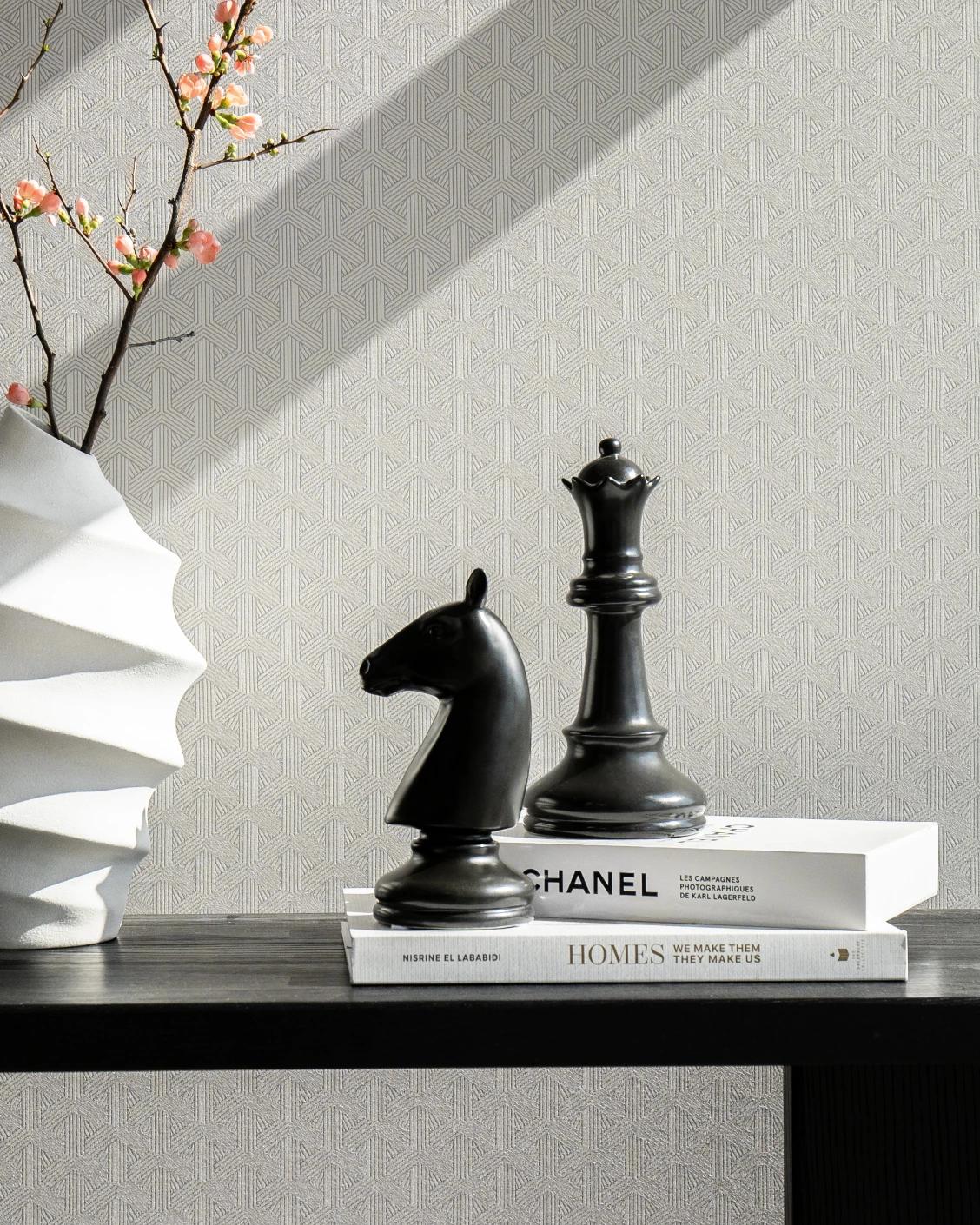 Catherine Arneson statues and sculptures in black, shown in a lifestyle front view as image 5