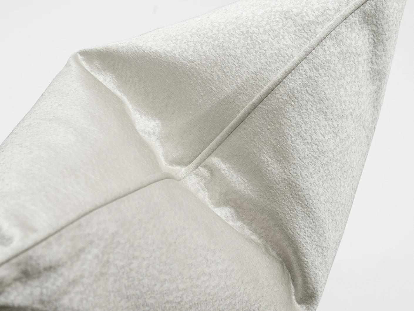 Celeste Hodler cushion in silver, shown in a product close-up as image 9