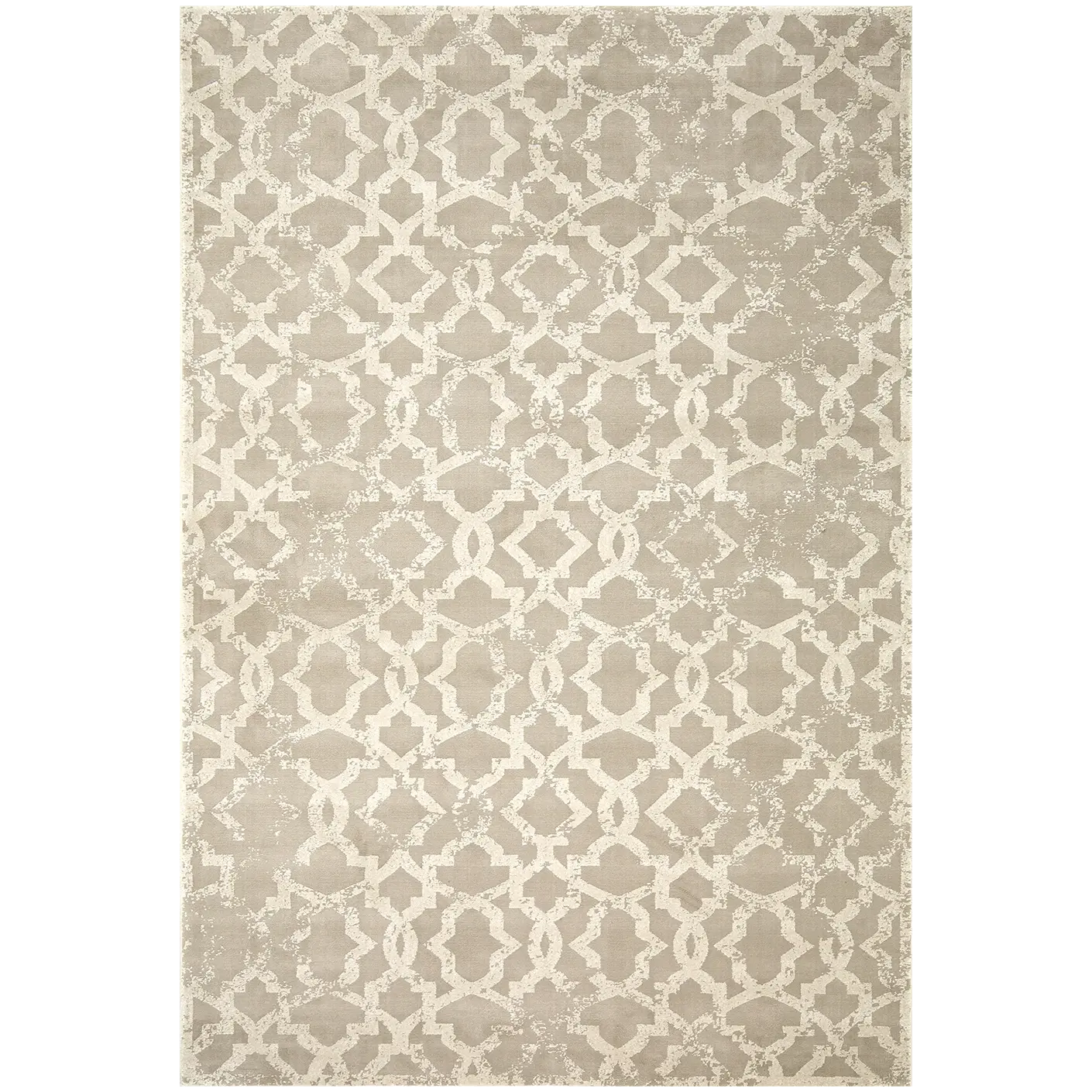 Cooper Sandy carpets in beige and ivory, shown in a product top view as image 1