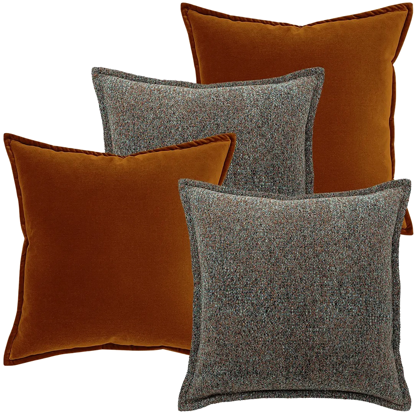 Deep Bundle bundle - indoor in rust, shown in a product front view as image 1