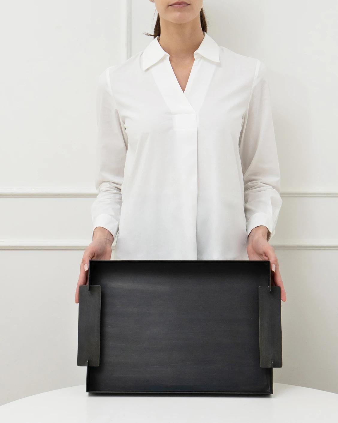Frank Bandiagara trays in grey, shown in a product front view as image 5