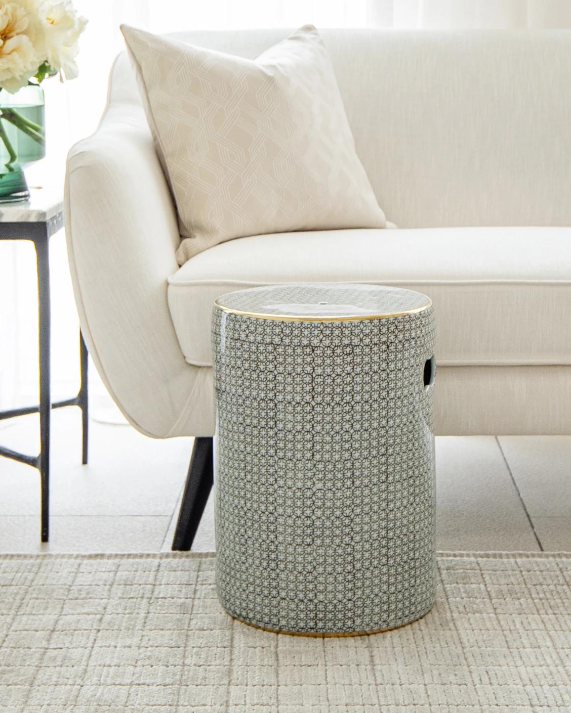 Hans Jacobsen stools in grey, shown in a lifestyle front view as image 5