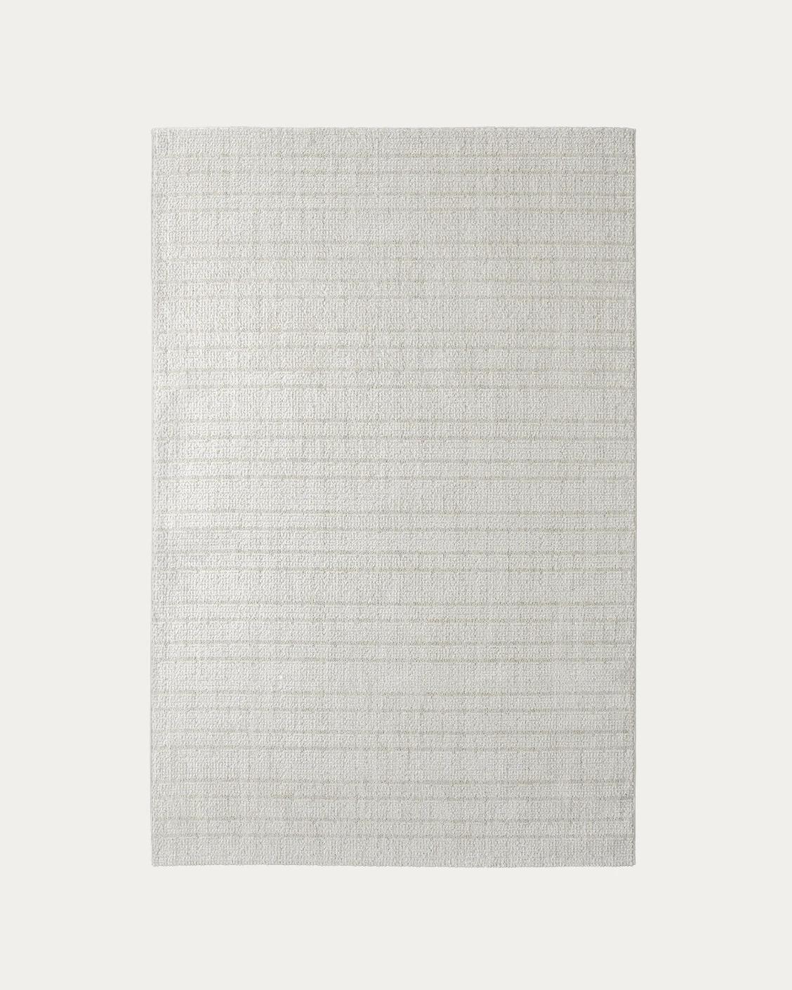 Henry Bianca carpets in ivory and pearl, shown in a product top view as image 1