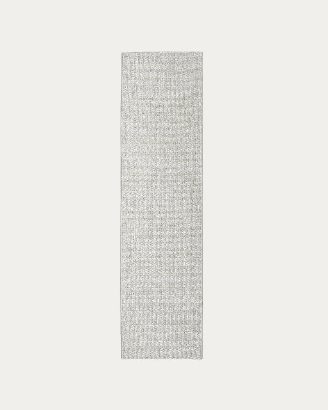 Henry Bianca carpets in ivory and pearl, shown in a product top view as image 1