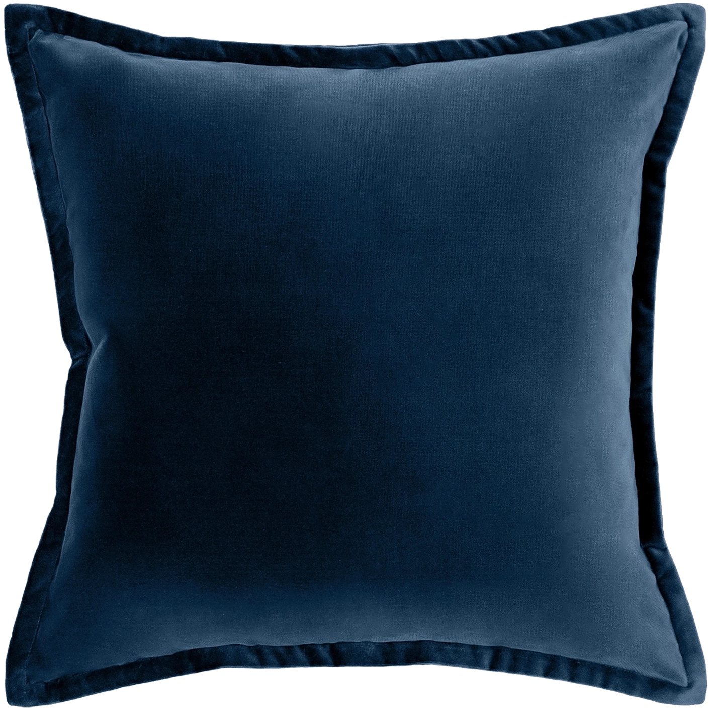 Alessandra Canova cushion in royal blue and blue, shown in a product front view as image 1