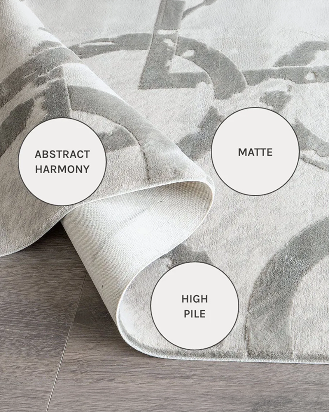 Cooper Dune carpets in dune, grey and silver, shown in a close-up as image 11