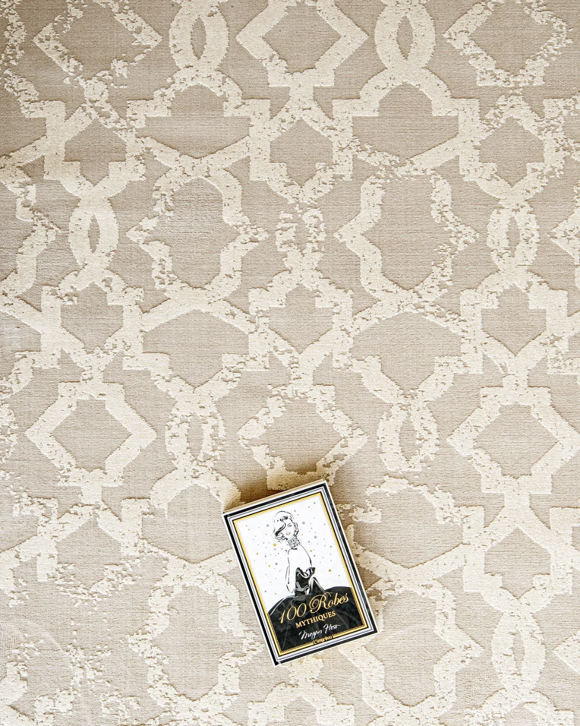 Cooper Sandy carpet in sandy, beige and ivory, shown in a product top view as image 12