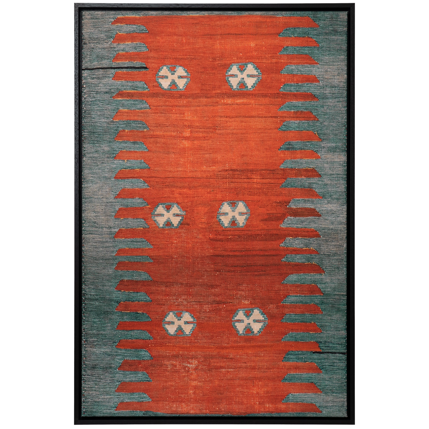 Denim Shades canvas in red and blue, shown in a product front view as image 1