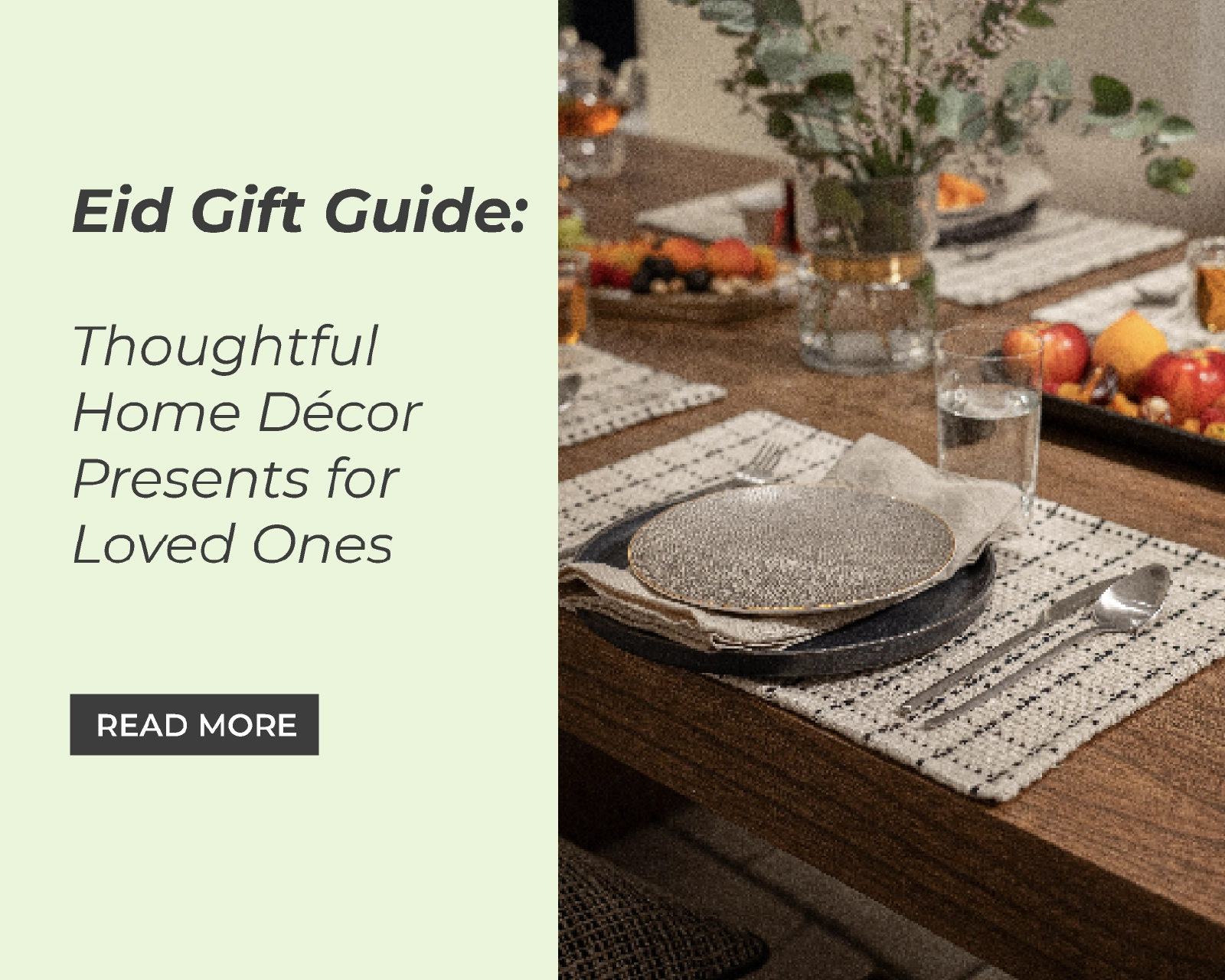 Eid Gift Guide: Thoughtful Home Décor Presents for Loved Ones