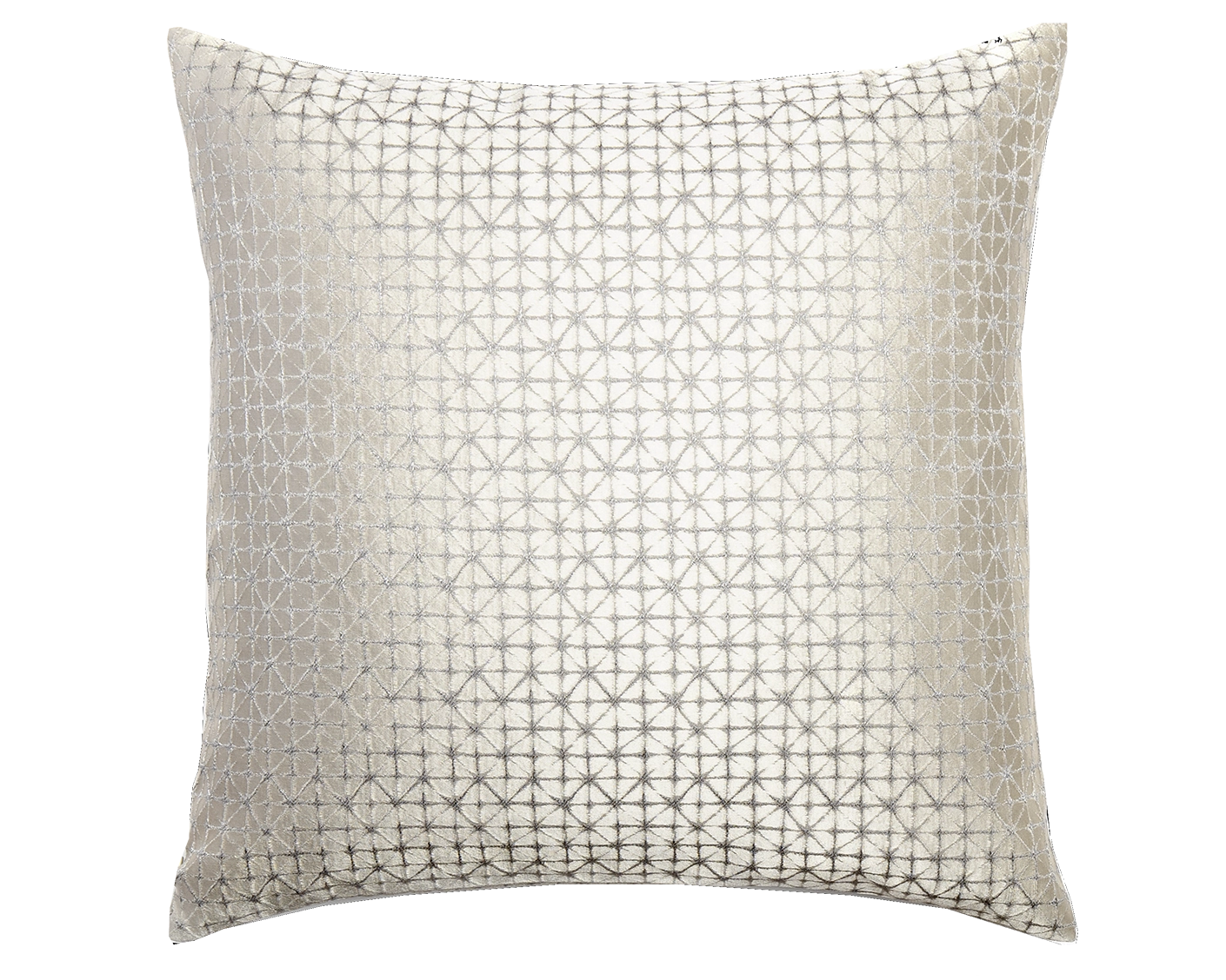 Elmas Klimt single - indoor in silver and white, shown in a product front view as image 1