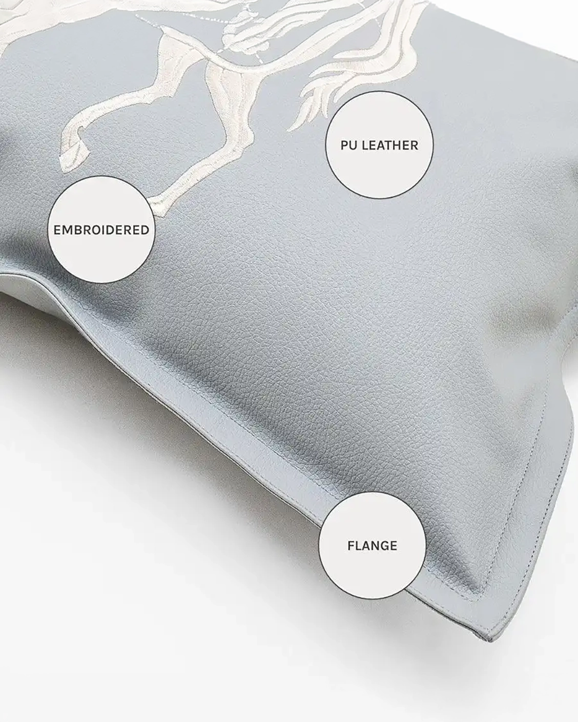 Filip Matisse cushions in blue and white, shown in a product close-up as image 9