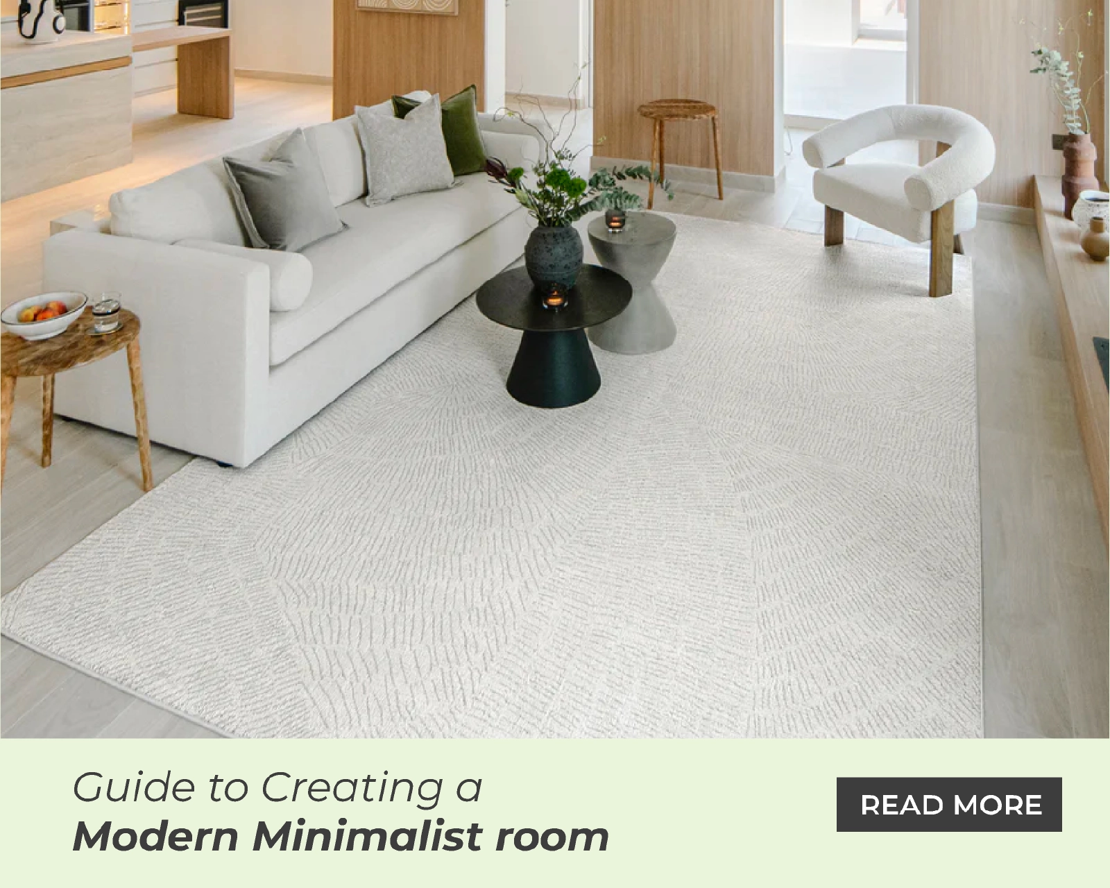 Guide to Creating a Modern Minimalist room with Knot Home Products