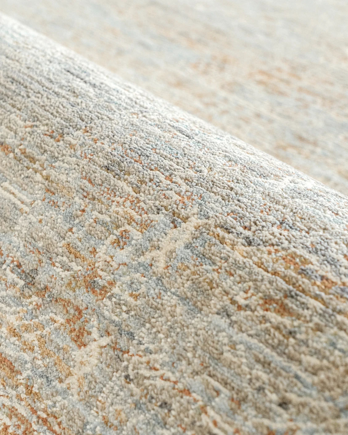 Hana Goldberg carpet in gold, shown in a product close-up as image 12