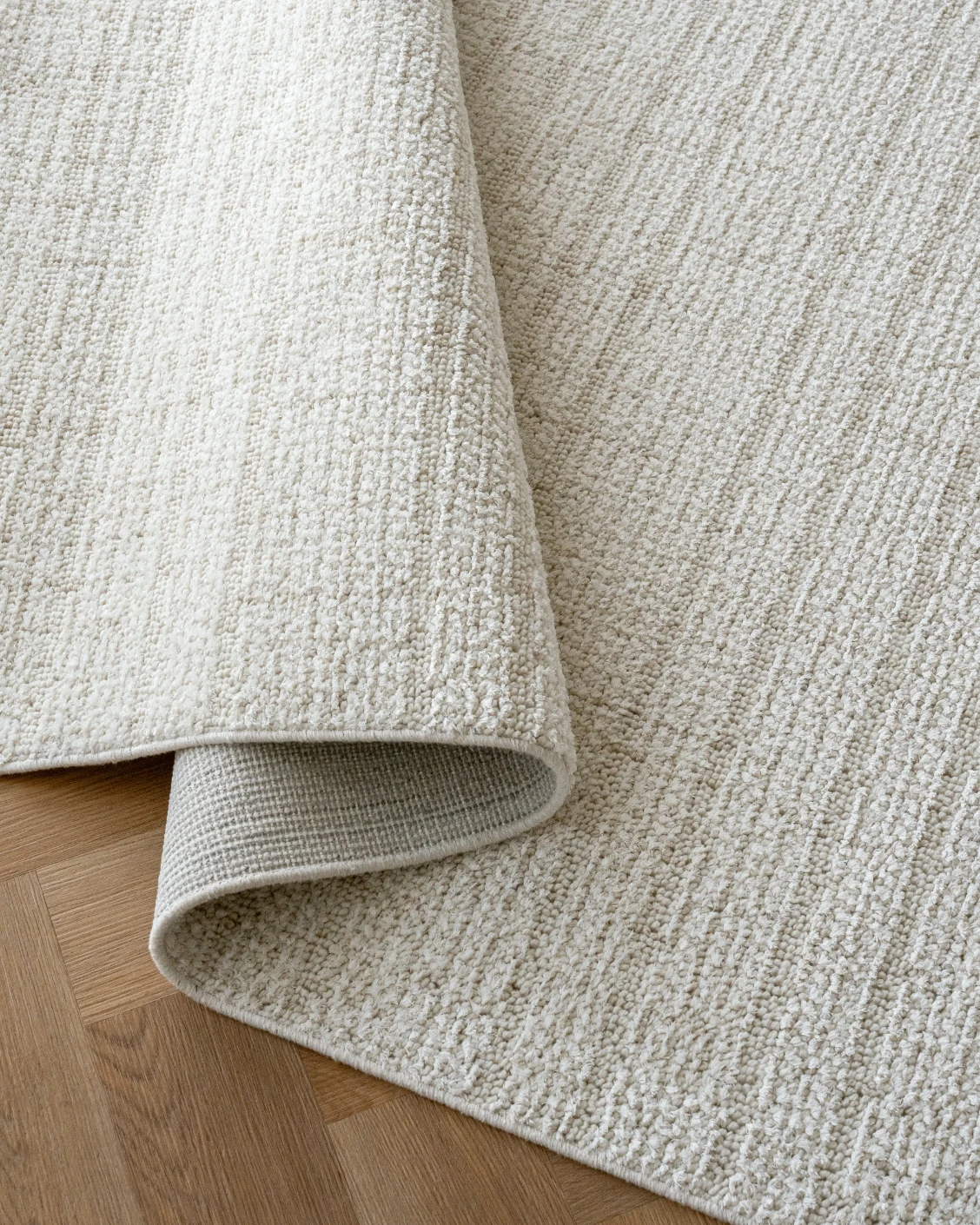 Henry Bianca carpet in ivory and pearl, shown in a product close-up as image 10