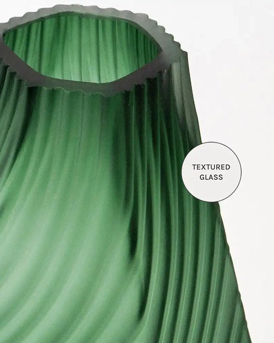 Keira Storms vases in green, shown in a product close-up as image 8