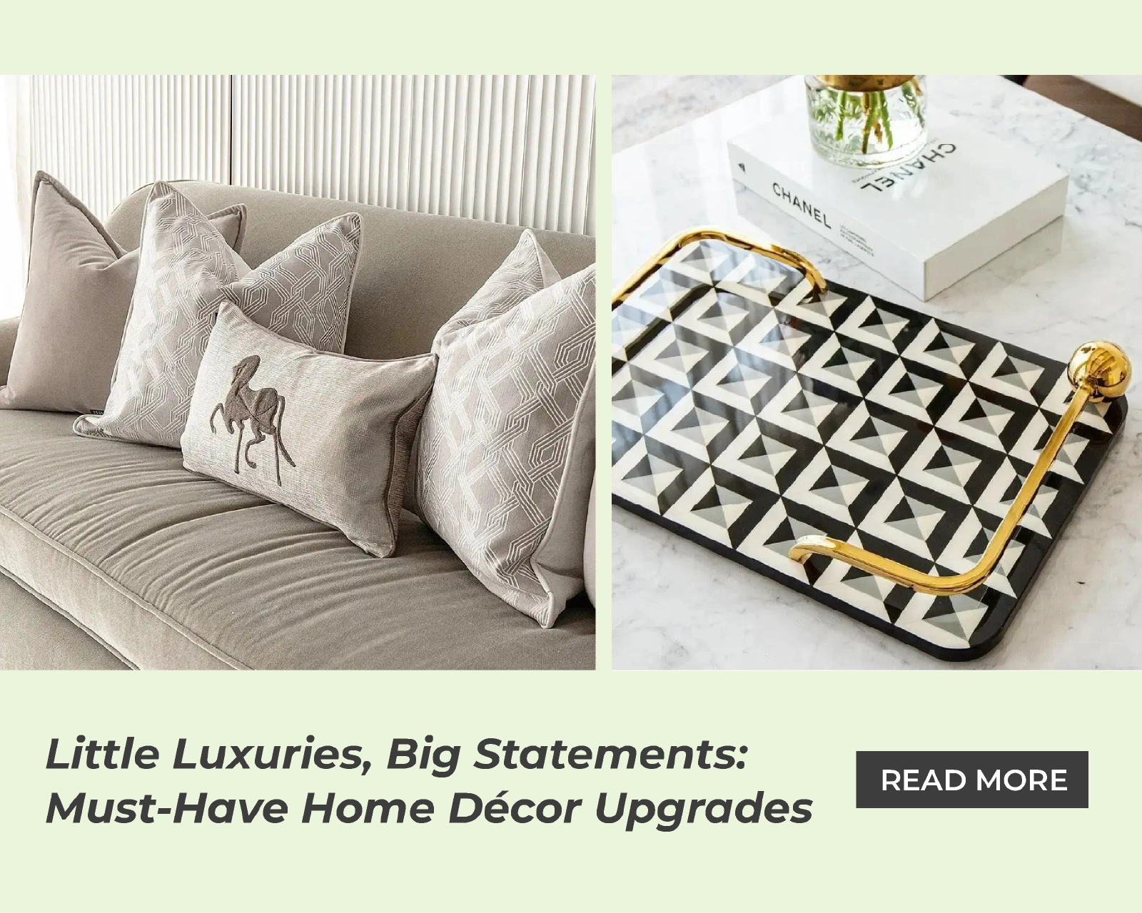 Little Luxuries, Big Statements: Must-Have Home Décor Upgrades