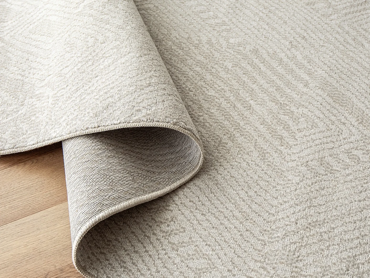 Marco Sandy carpets in sandy and beige, shown in a product close-up view
