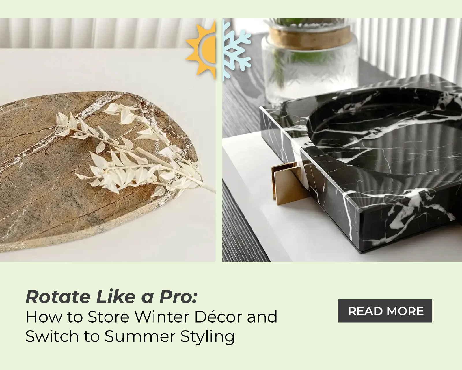 Rotate Like a Pro: How to Store Winter Décor and Switch to Summer Styling