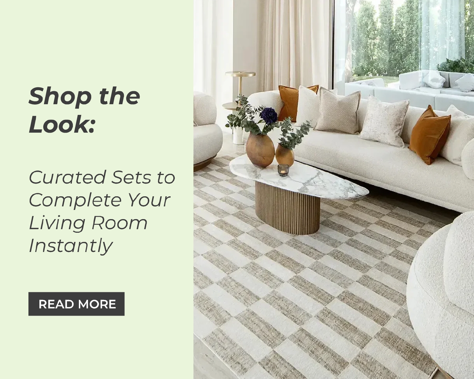 Shop the Look: Curated Sets to Complete Your Living Room Instantly