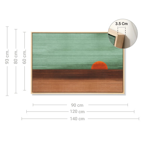 Sunset - Canvas