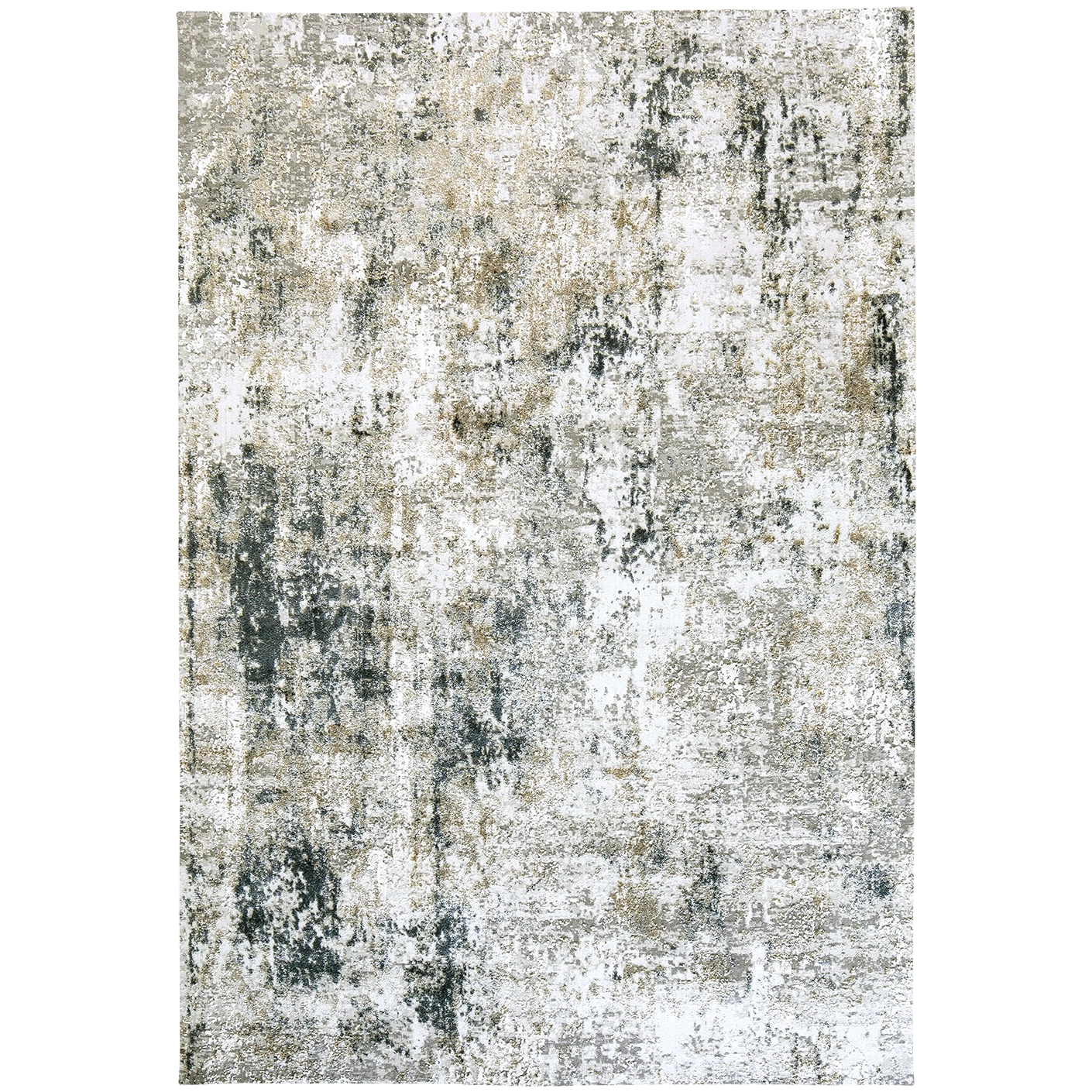Jay Haywoods carpets in grey, shown in a product top view as image 1