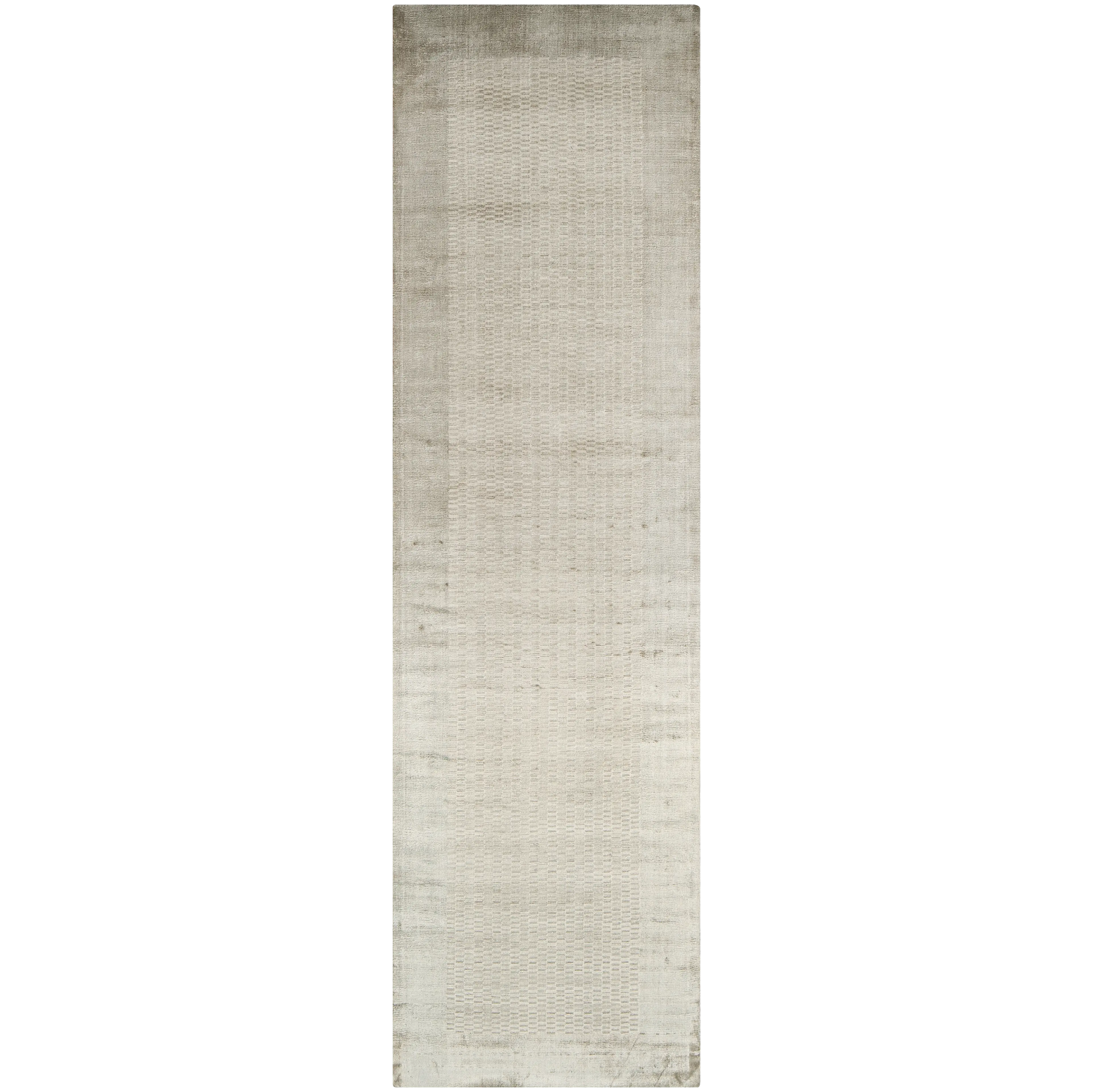 Luna Clay carpets in beige, shown in a product top view as image 1