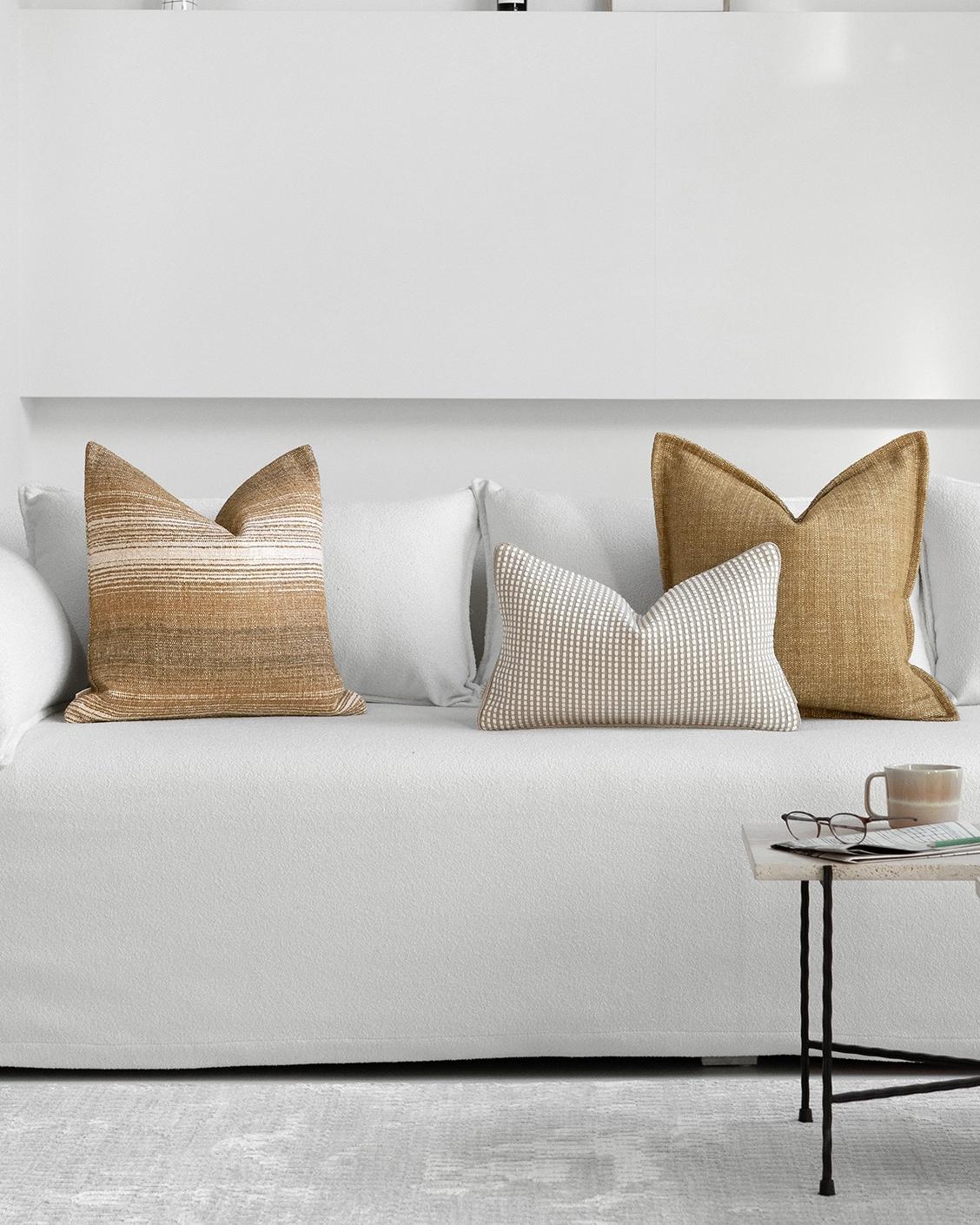 Lyra Bundle cushion, shown in a lifestyle front view as image 4