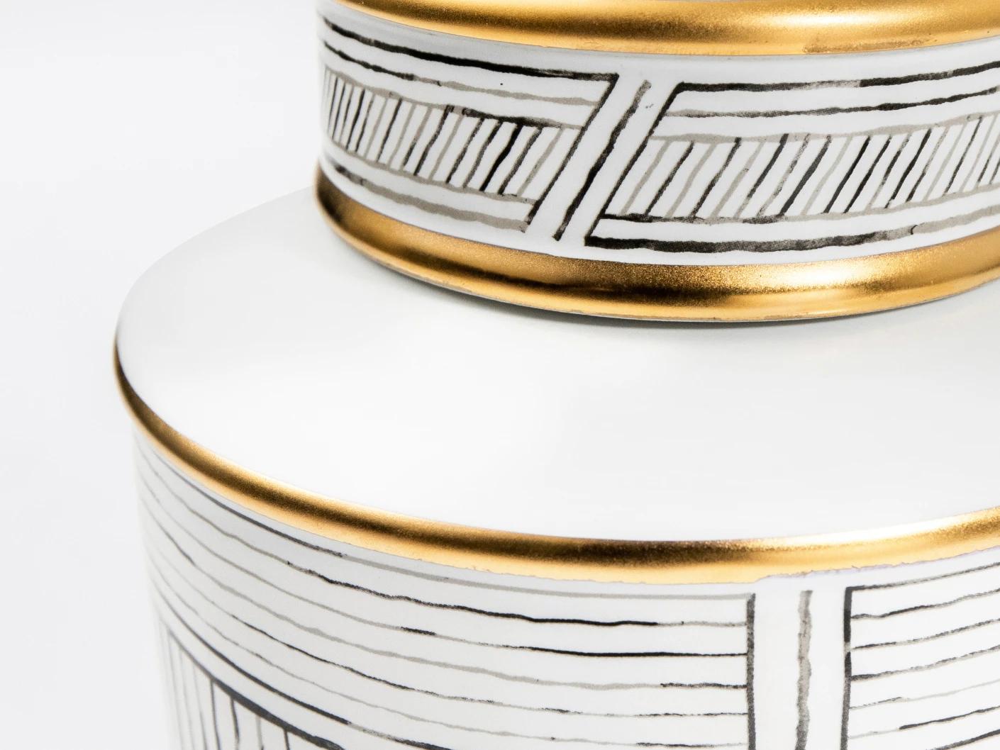 Maze Arneson II canisters in black and white, shown in a product front view as image 9