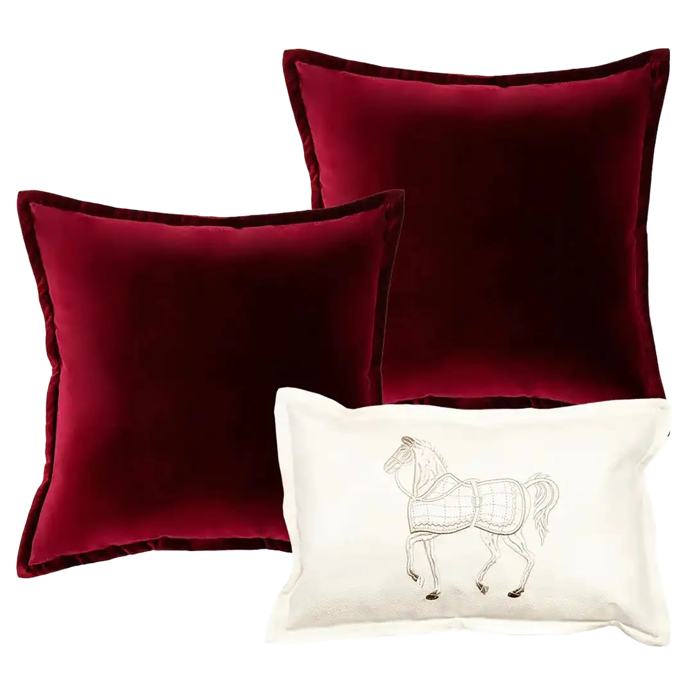 Garnet Bundle bundle - indoor in red and white, shown in a product front view as image 1