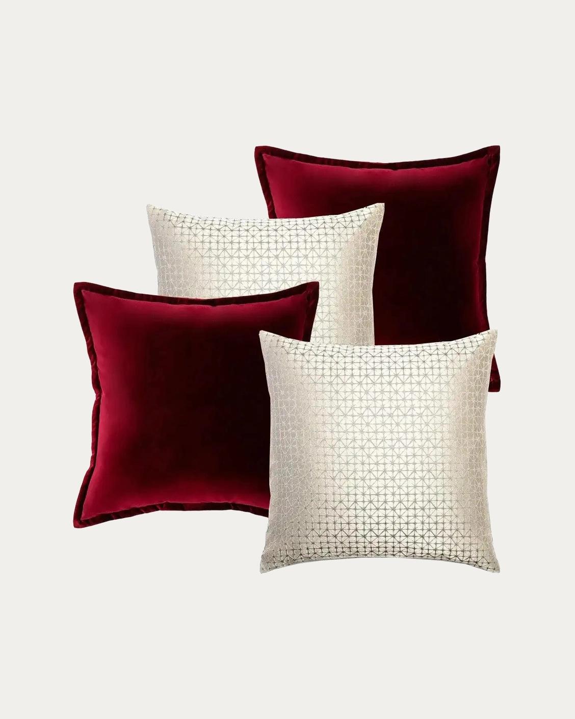 Cerise Bundle bundle - indoor in red, silver and white, shown in a product front view as image 1