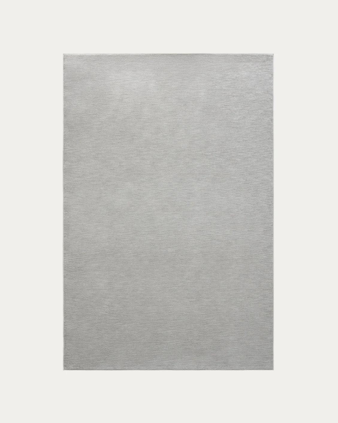Rik Dune carpets in grey, shown in a product top view as image 1
