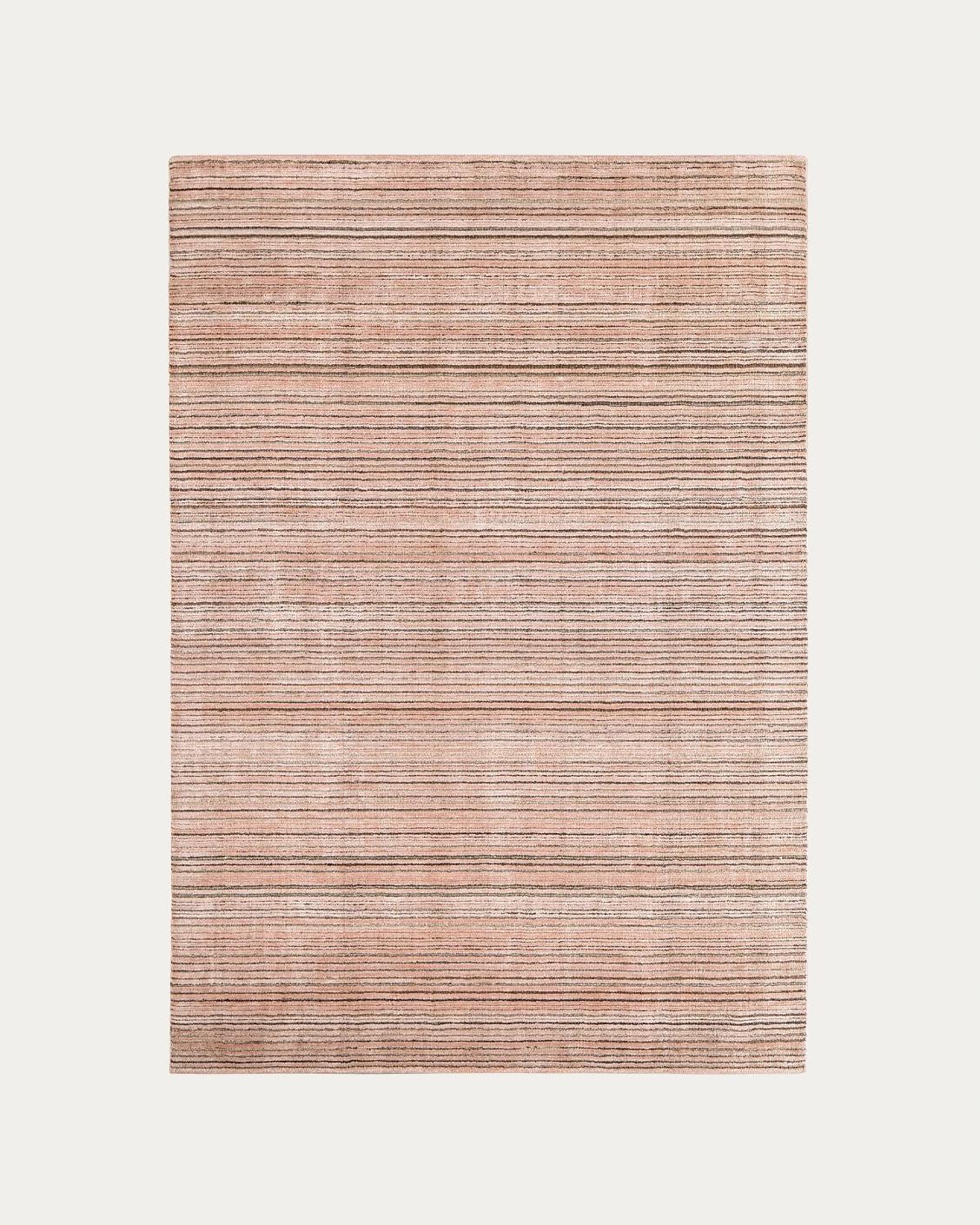 Rita Rosso carpets in pink, shown in a product top view as image 1
