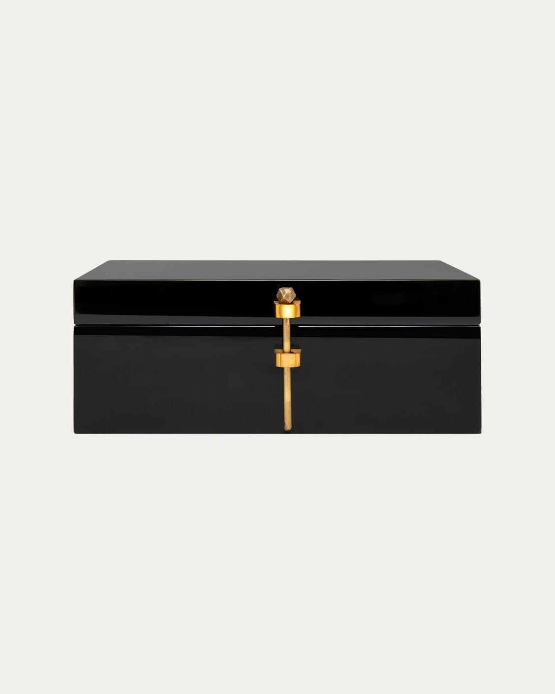 Romare Cornell accessory in black, shown in a product front view as image 1