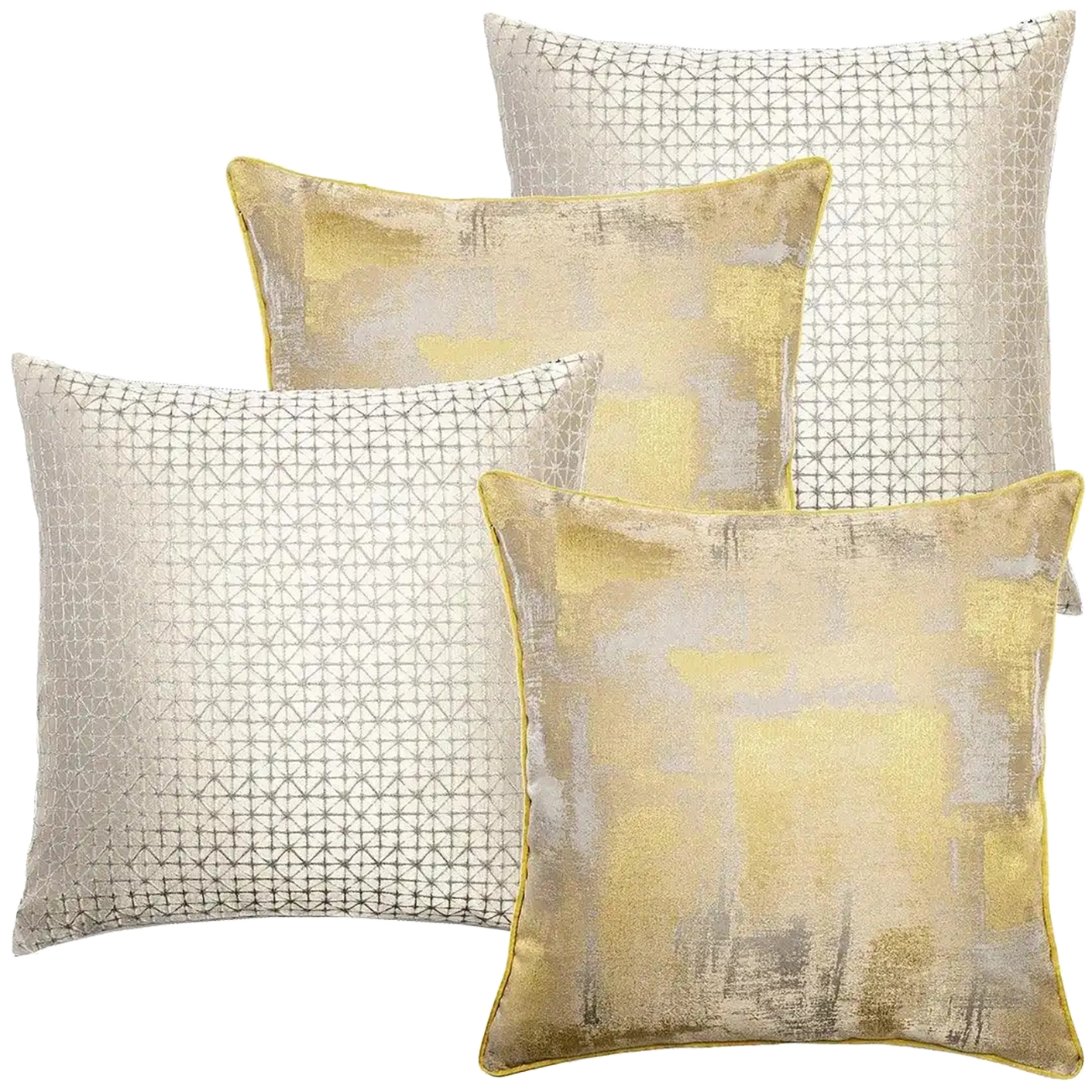 Gustave Bundle bundle - indoor in silver, gold, white and yellow, shown in a product front view as image 1