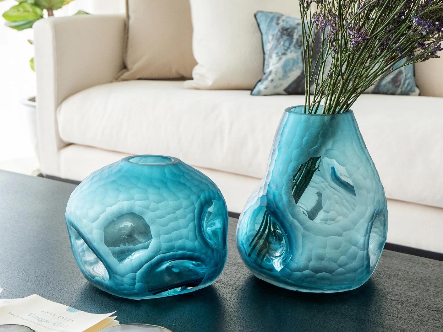 Tiffany Bundle vases, shown in a lifestyle front view as image 2