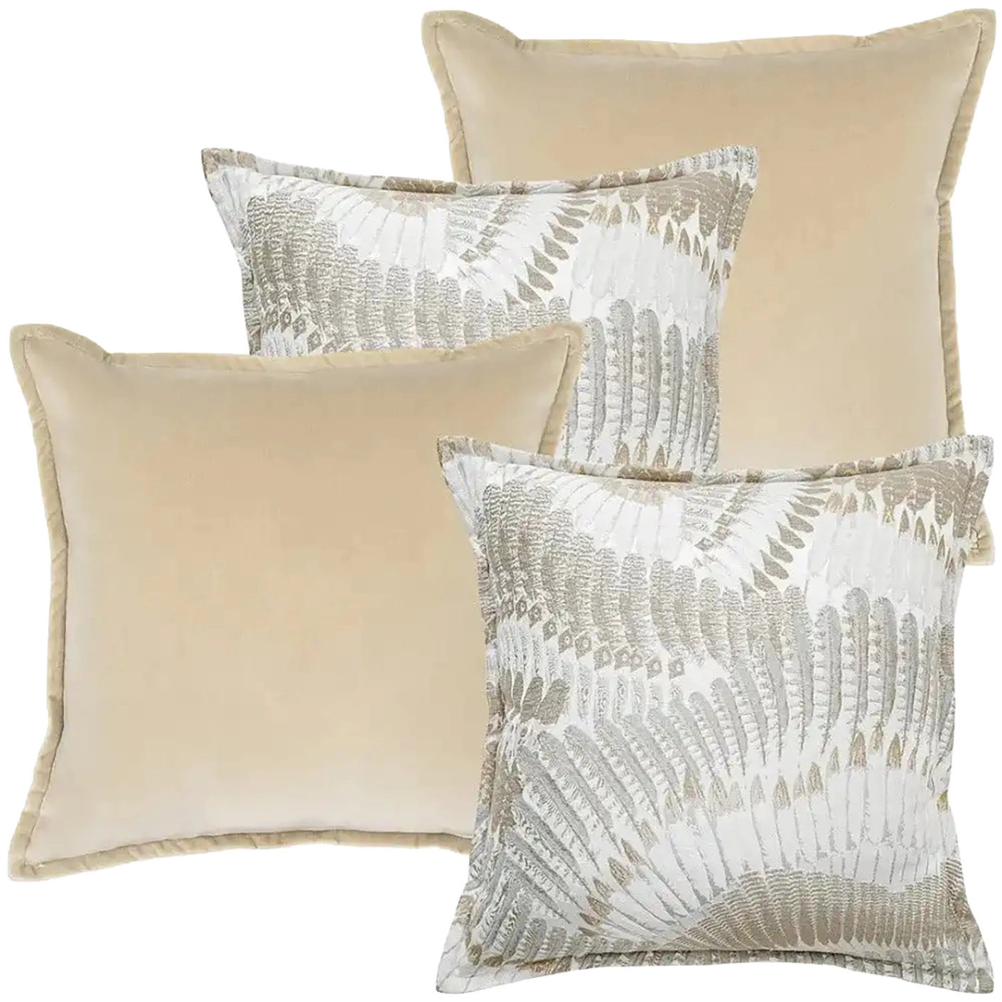 Nora Bundle bundle - indoor in beige, brown and grey, shown in a product front view as image 1